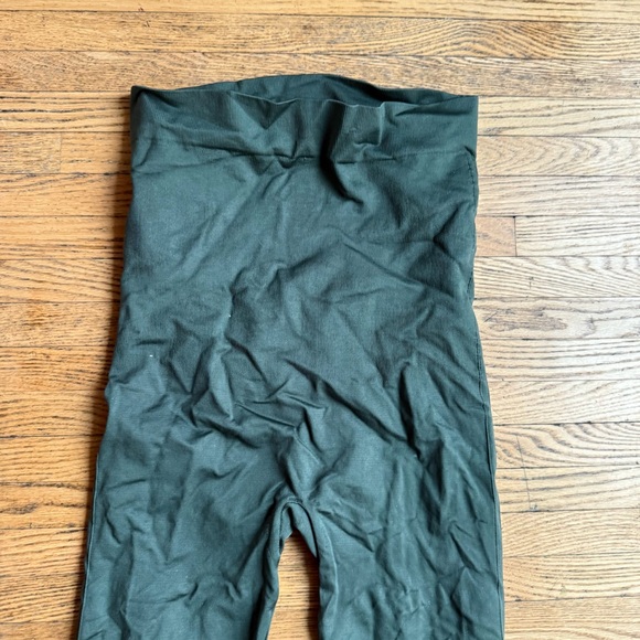 BLANQI everyday maternity leggings women’s large olive green - Picture 8 of 8